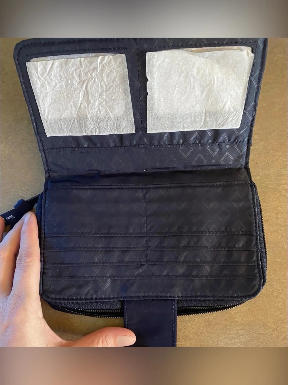 Vera Bradley Christmas Deer Wallet